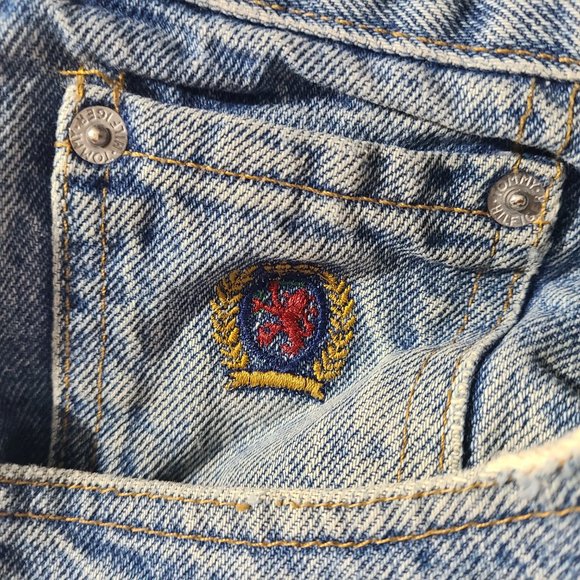 Vtg 90s Tommy Hilfiger Traditional Classic Denim Jeans Size 34 x 32 Made/USA - Picture 7 of 10